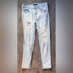 Aeropostale High Rise Curvy Jegging